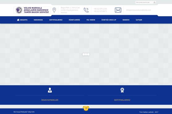 Yakamoz theme site design template sample