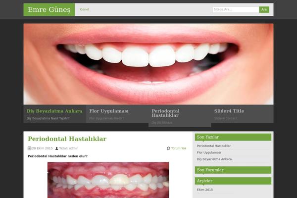 zAlive theme site design template sample