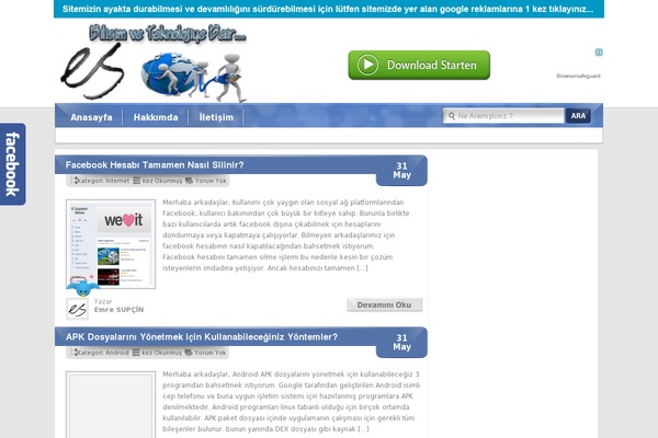 Site using More from Google plugin