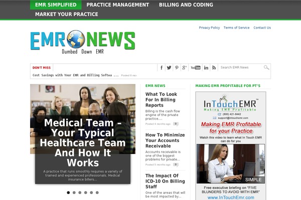 Max Mag theme site design template sample