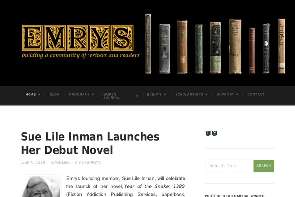 Hemingway theme site design template sample