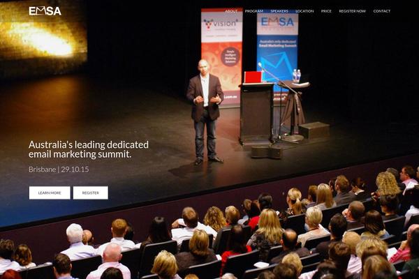 emsaustralia.com.au site used Attend-wp