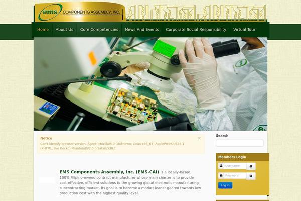 Ew theme site design template sample