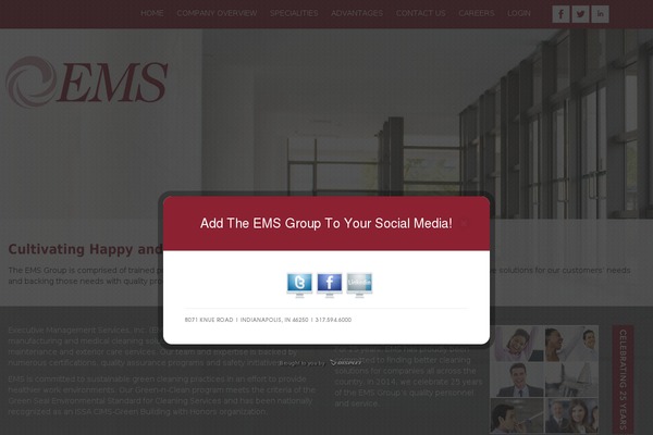 emsinc.com site used Ems