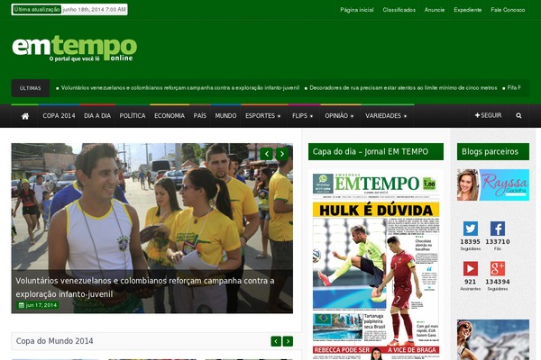 Theme Rush website example screenshot