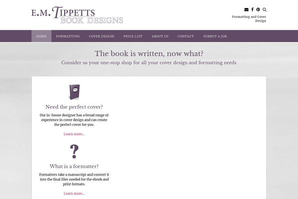 Panoramic theme site design template sample