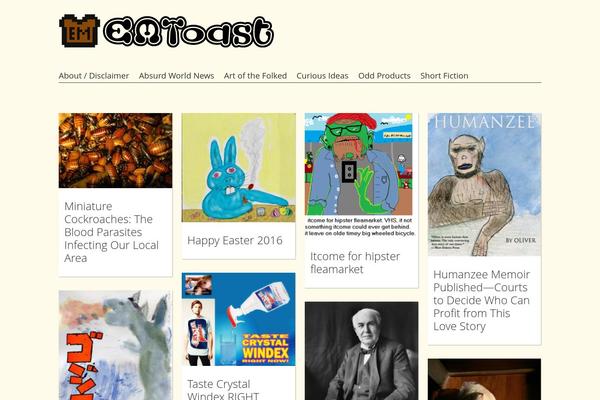 Fluxipress theme site design template sample