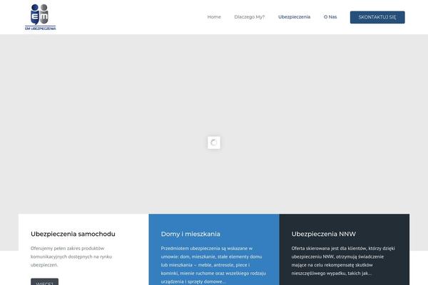Accounting theme site design template sample