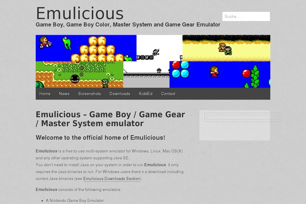 Gridiculous theme site design template sample