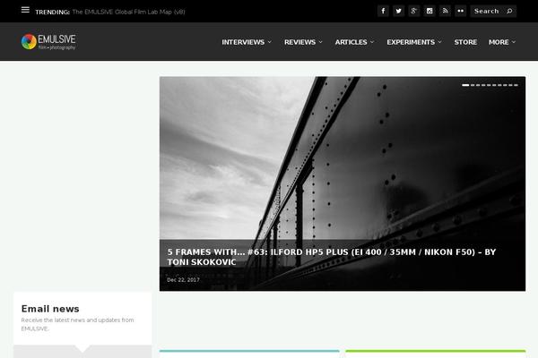 Site using Flying-pages plugin