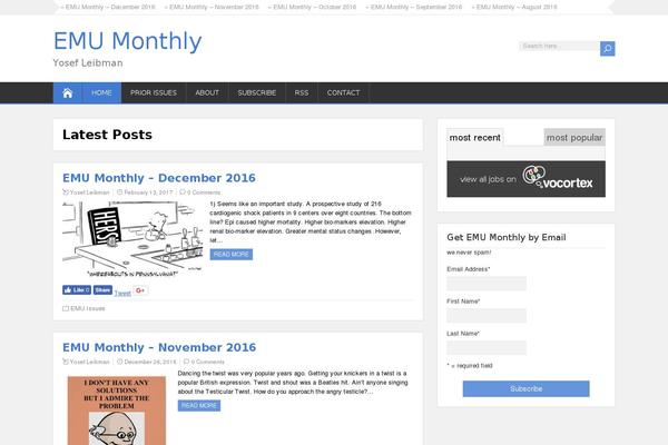 Adaptation theme site design template sample