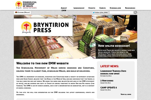 emw.org.uk site used Emw