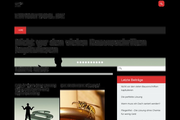 The Newswire theme site design template sample
