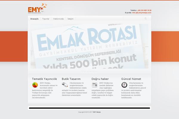 Etherna theme site design template sample