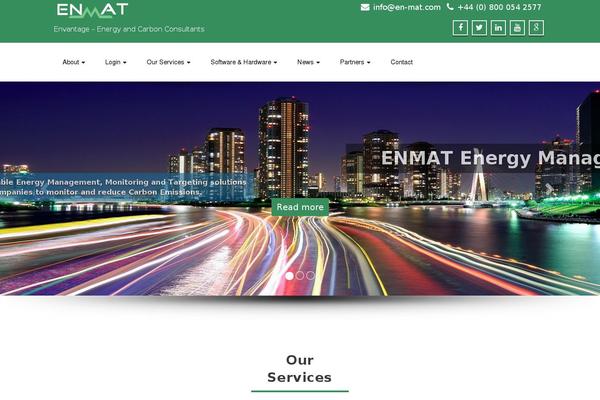 Site using Simple Contact Info plugin