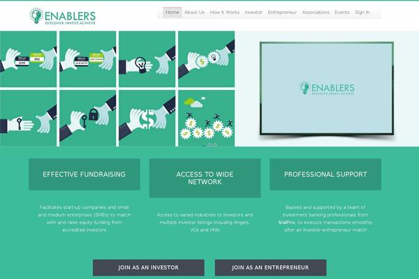 enablersinvestment.com site used Enablers