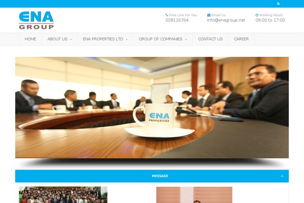 Real Spaces theme site design template sample