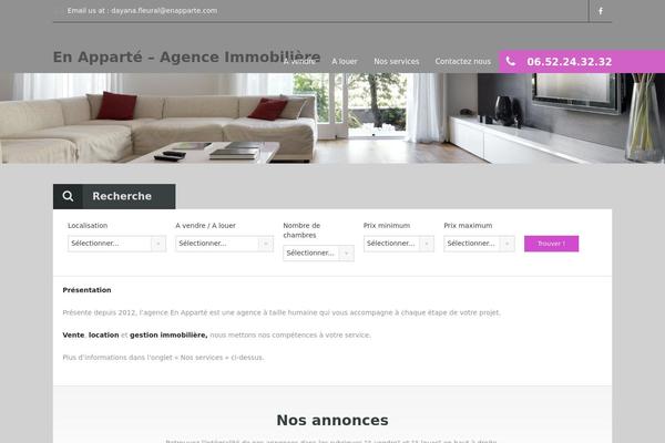 Realhomes Theme theme site design template sample