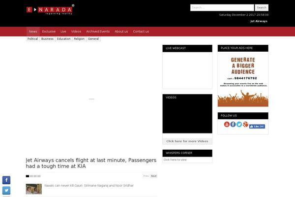 Site using Td-newsletter plugin