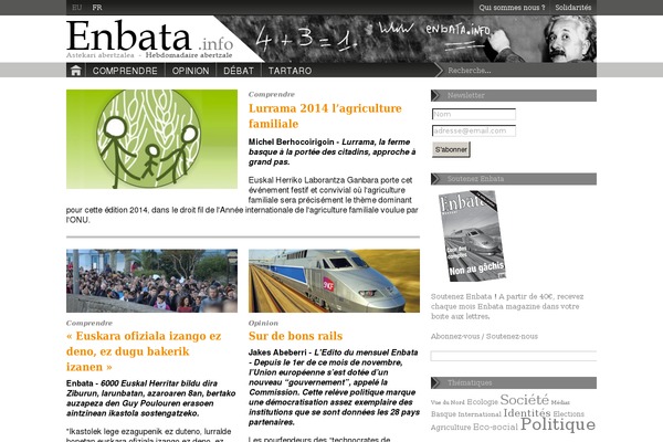 Bam theme site design template sample