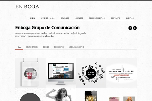 Nemesis theme site design template sample