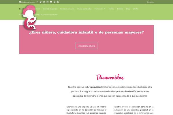 Divi Child theme site design template sample