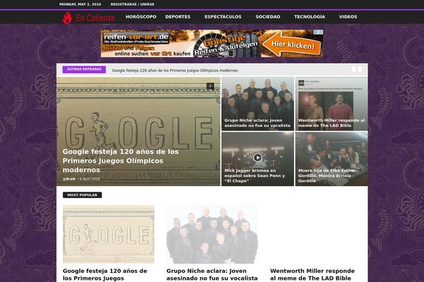 Mimbo Pro theme site design template sample