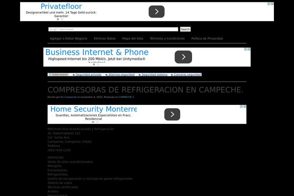 Nano2 theme site design template sample