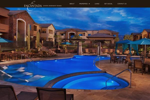 Encantada WordPress theme, websites list used Encantada theme Encantada theme websites examples
