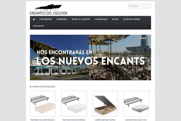 encantesdelcolchon.com site used Proffet