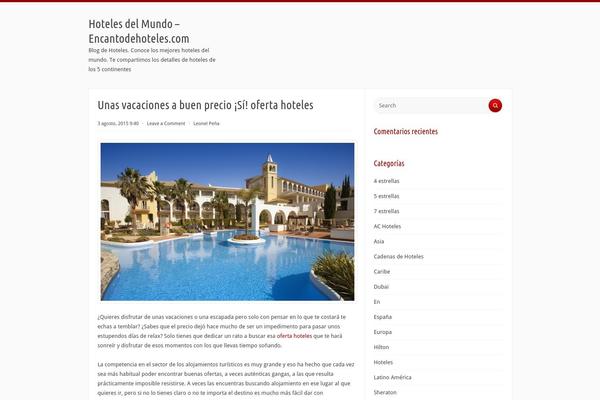 Radius theme site design template sample