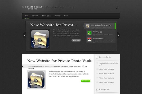 Polished theme site design template sample