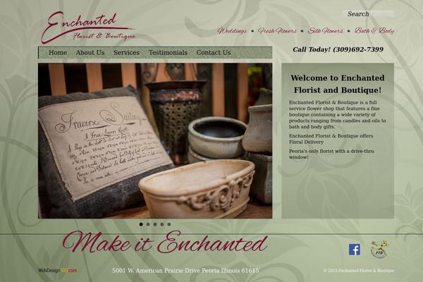 Roots theme site design template sample