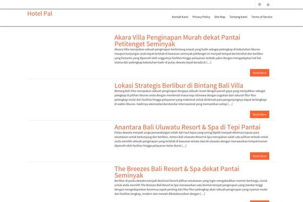 avenue theme site design template sample