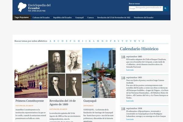 FoundationPress theme site design template sample