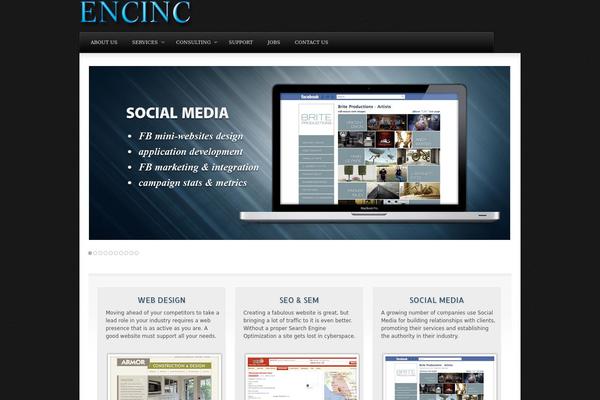 Complexity v2 theme site design template sample