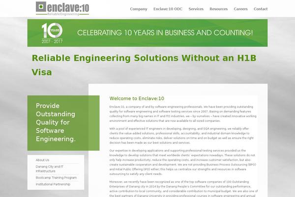 Tectonic theme site design template sample
