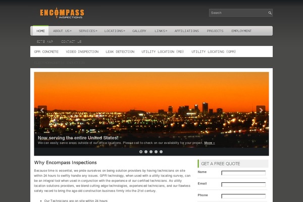 encompassinspections.net site used Dromeo