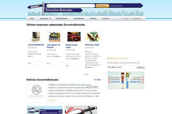 GeoPlaces theme site design template sample