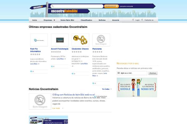 GeoPlaces theme site design template sample