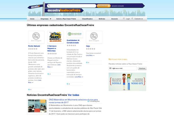 GeoPlaces theme site design template sample