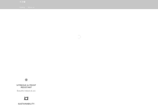 Encore theme site design template sample