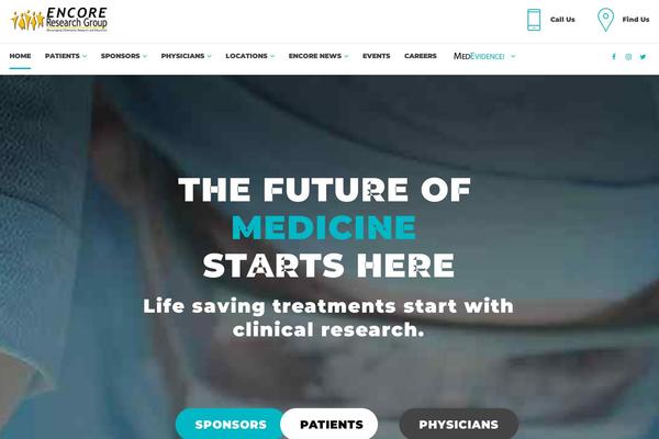 Medicare theme site design template sample