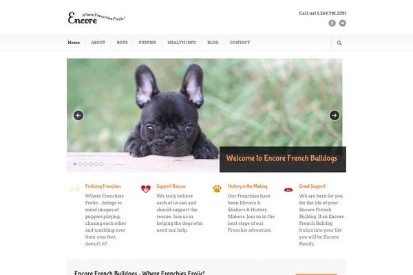 Modernize v3 theme site design template sample