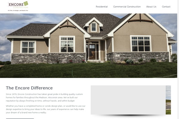 WP Residence theme site design template sample