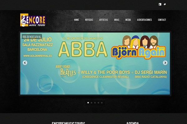 Musicpro theme site design template sample