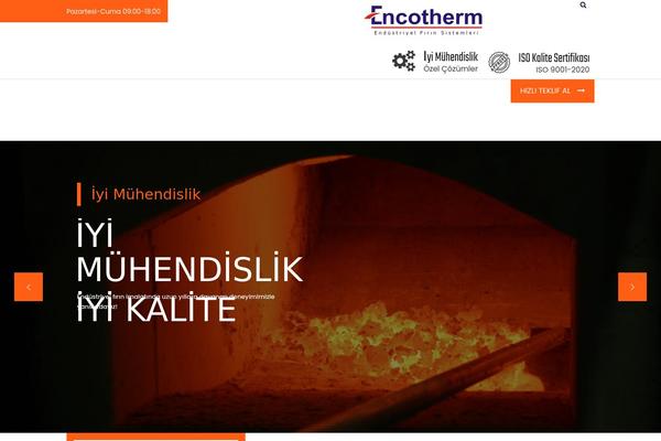 Industroz theme site design template sample