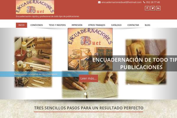 Enigma theme site design template sample