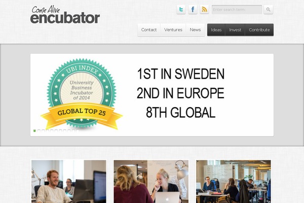 encubator.com site used Encubator
