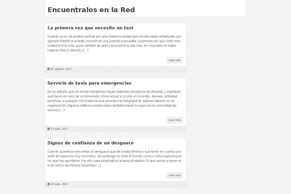 NEBlue theme site design template sample